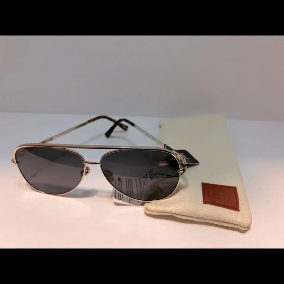 Frye | Accessories | Nwt Frye Aviator Sunglasses With Case  display picture 2